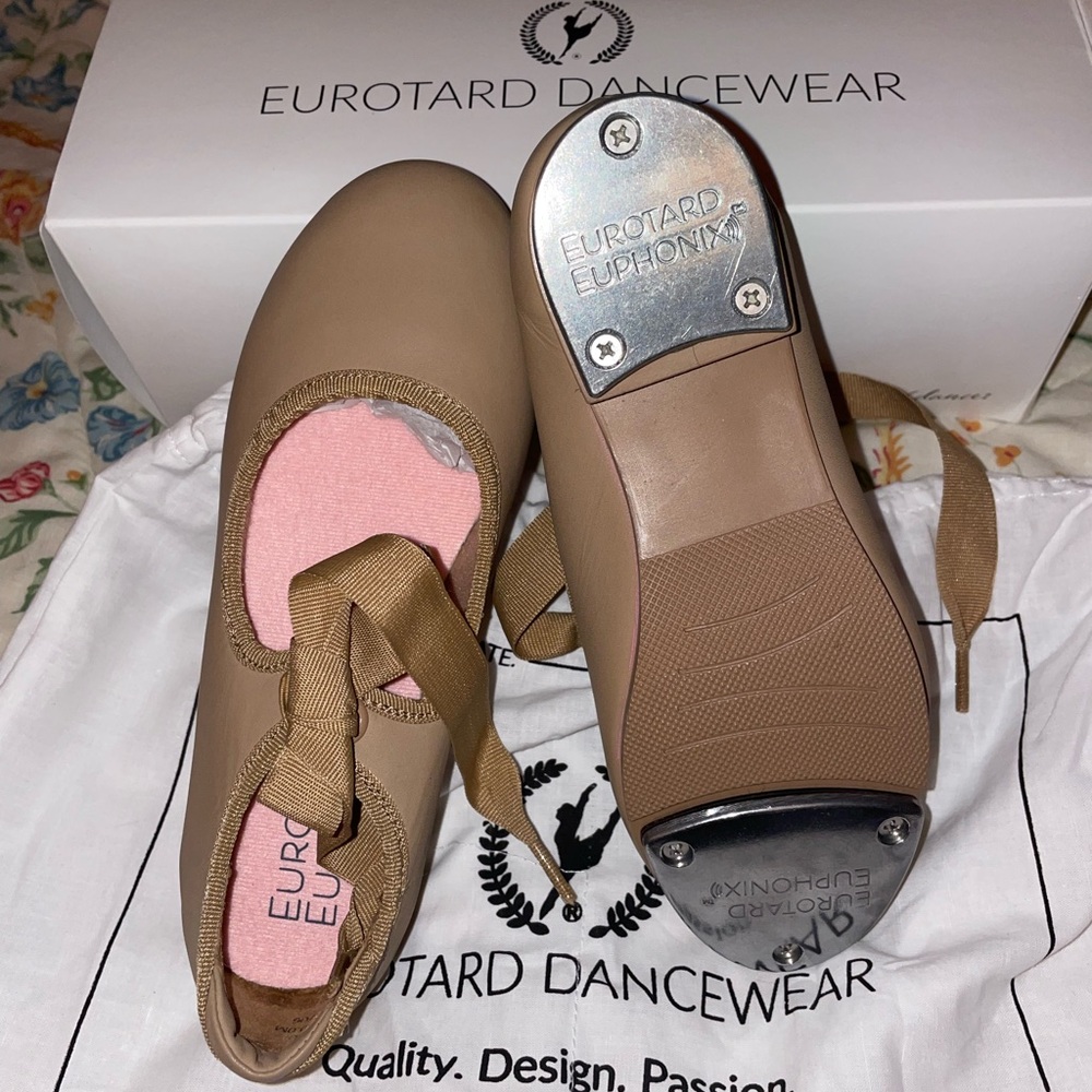 NWT Eurotard Dancers Tap Shoes